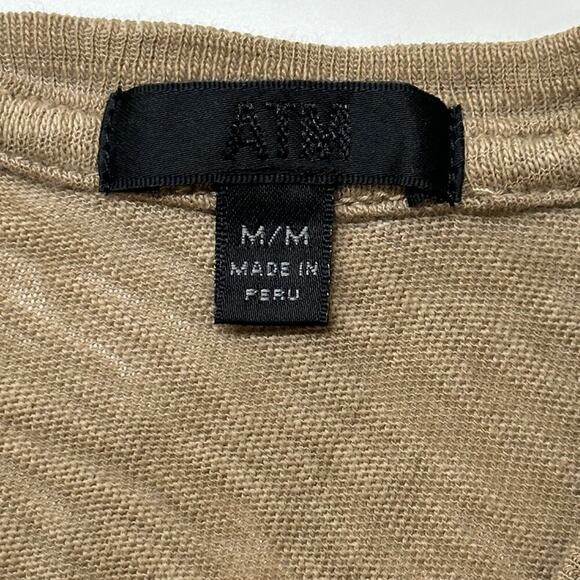 NWOT | ATM | Slub Jersey Short Sleeve Jumpsuit | Coral Stone | Medium - Picture 10 of 14